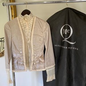 Original Alexander McQueen suit and skirt